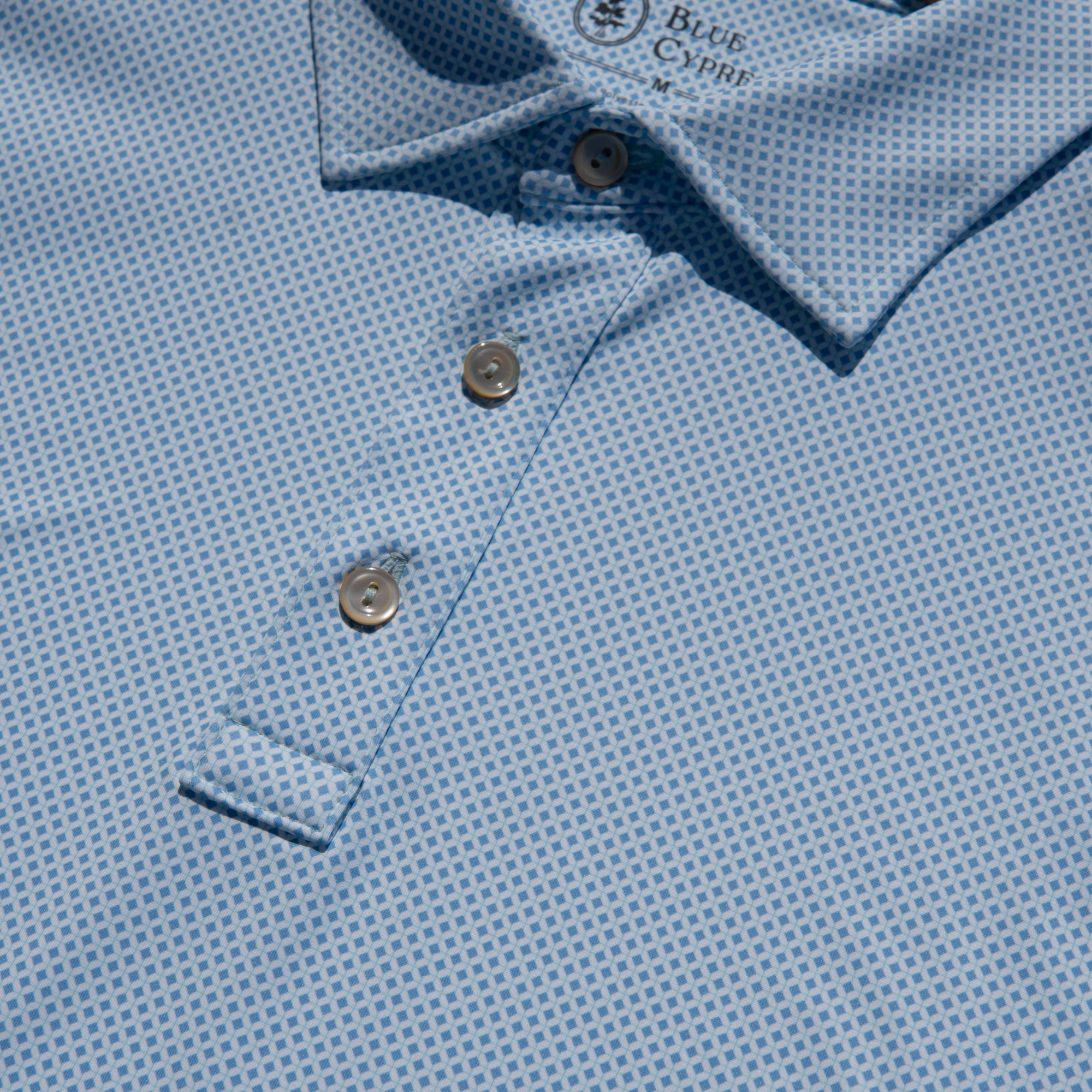 The Cade Polo- Light Blue