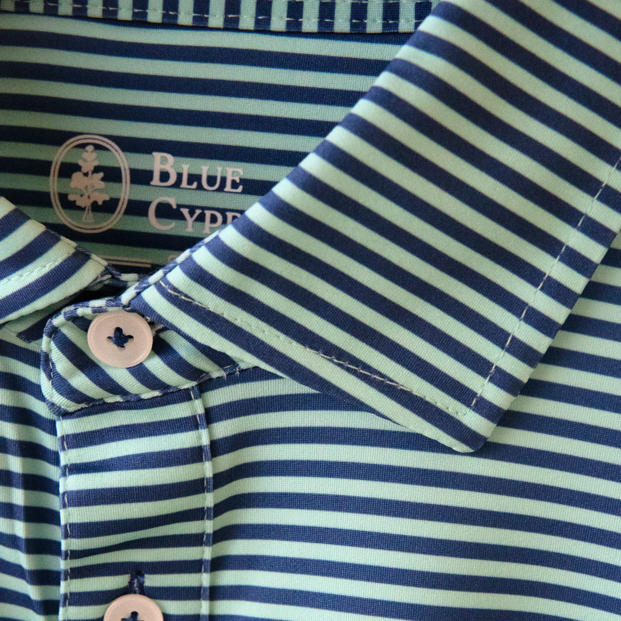 The Jackson Polo - Coastal Navy / Seafoam