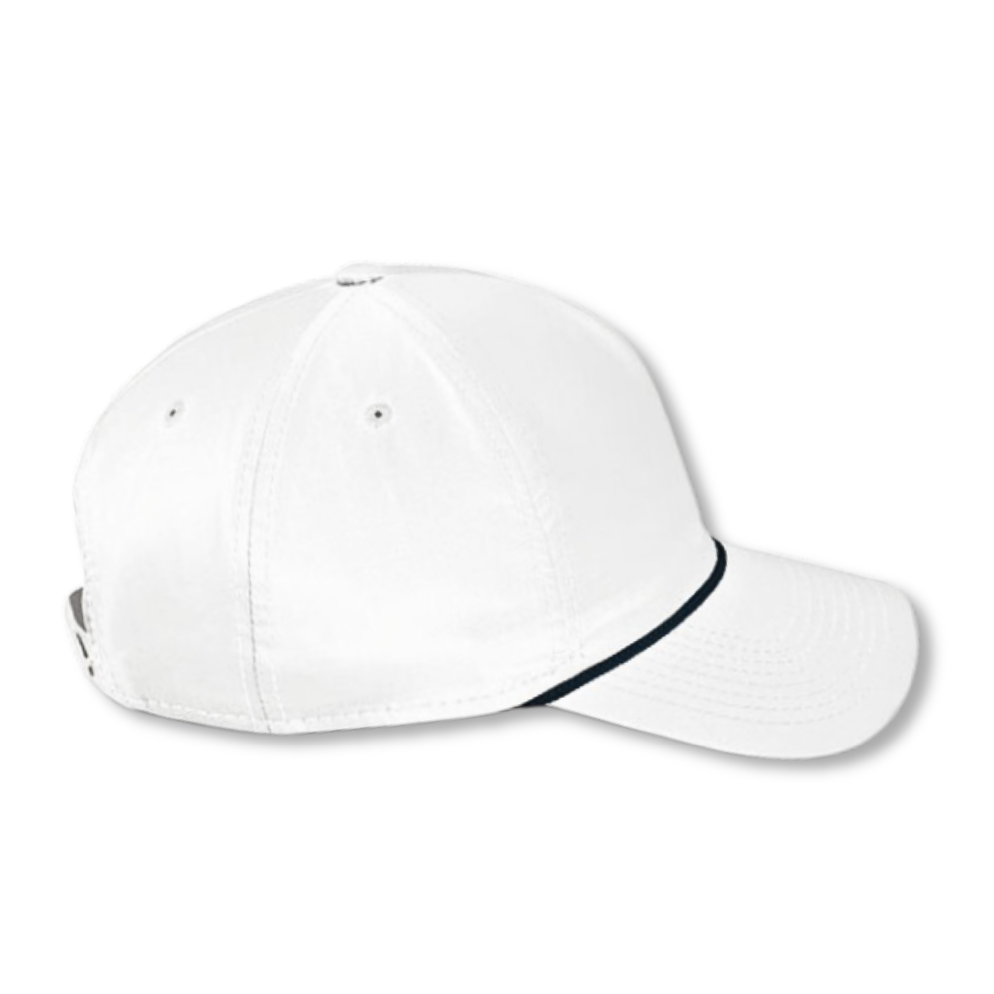 The Naples- White / Navy Rope