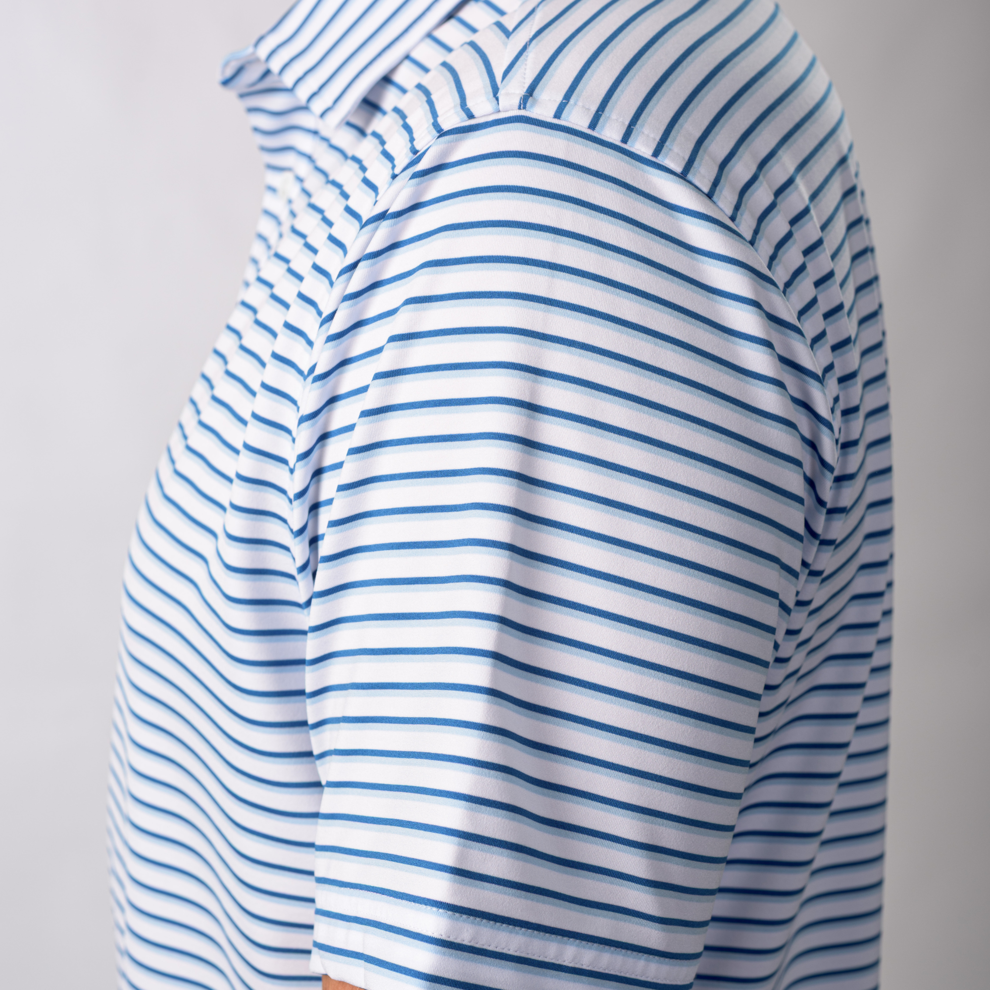 The Cullen Polo White / Open Air / Baleine Blue