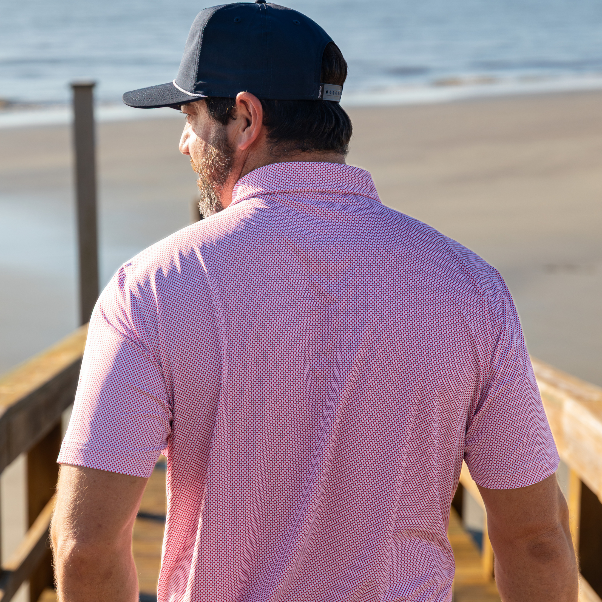 The Cade Polo- Red
