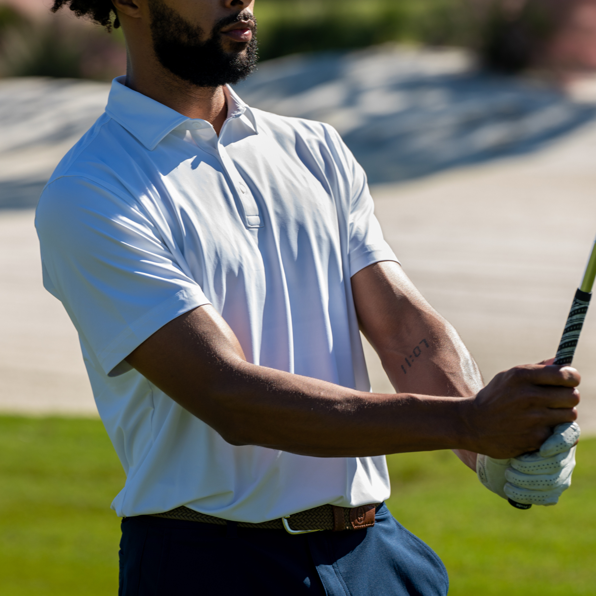 Essential Solid Grey Polo