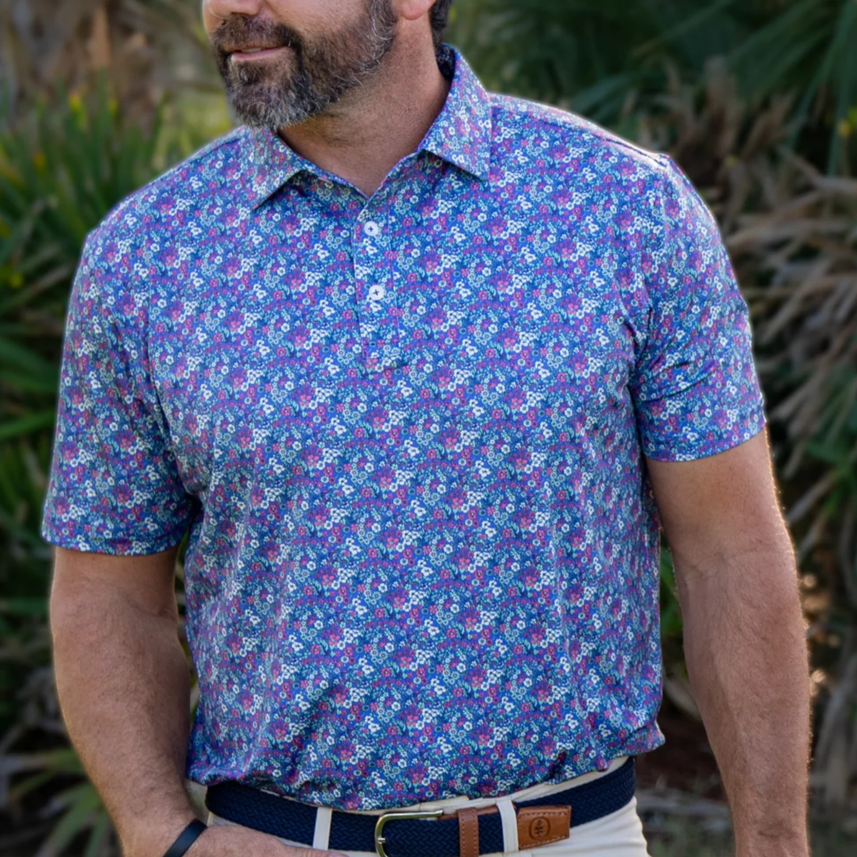The Calvert Polo- Harbor Bloom