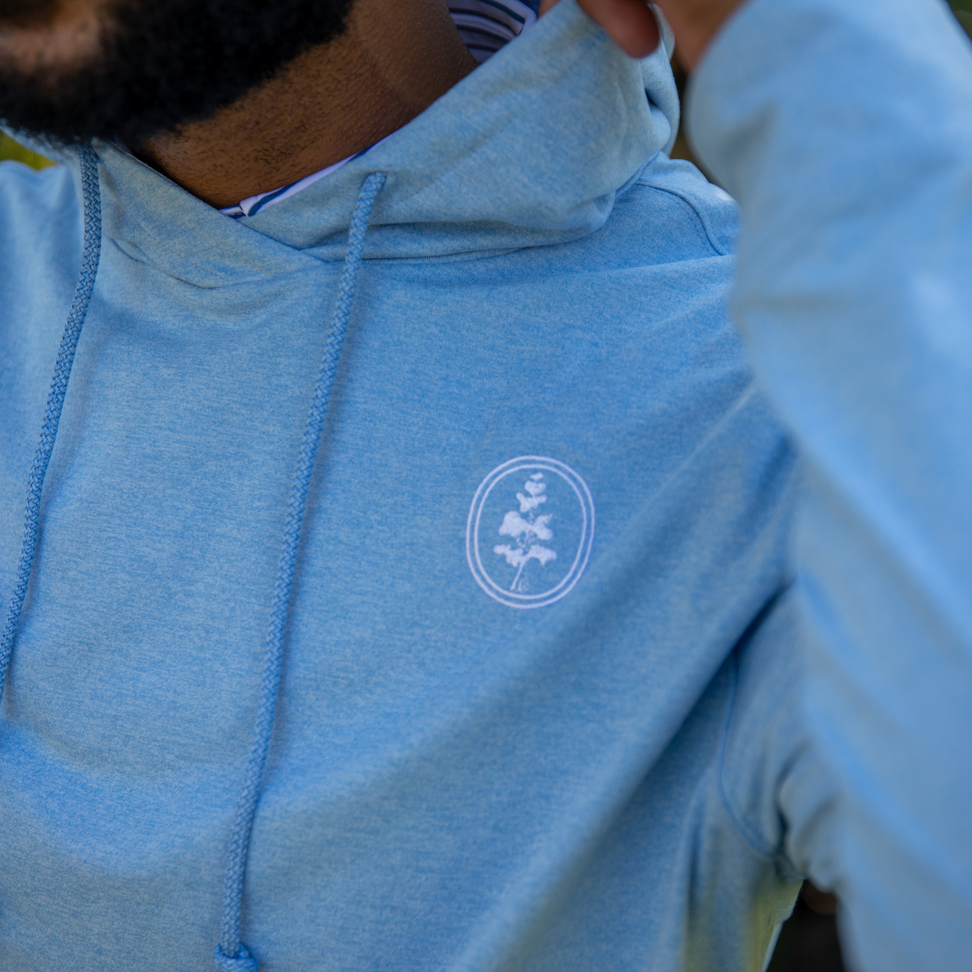 Hutton Hoodie Light Blue