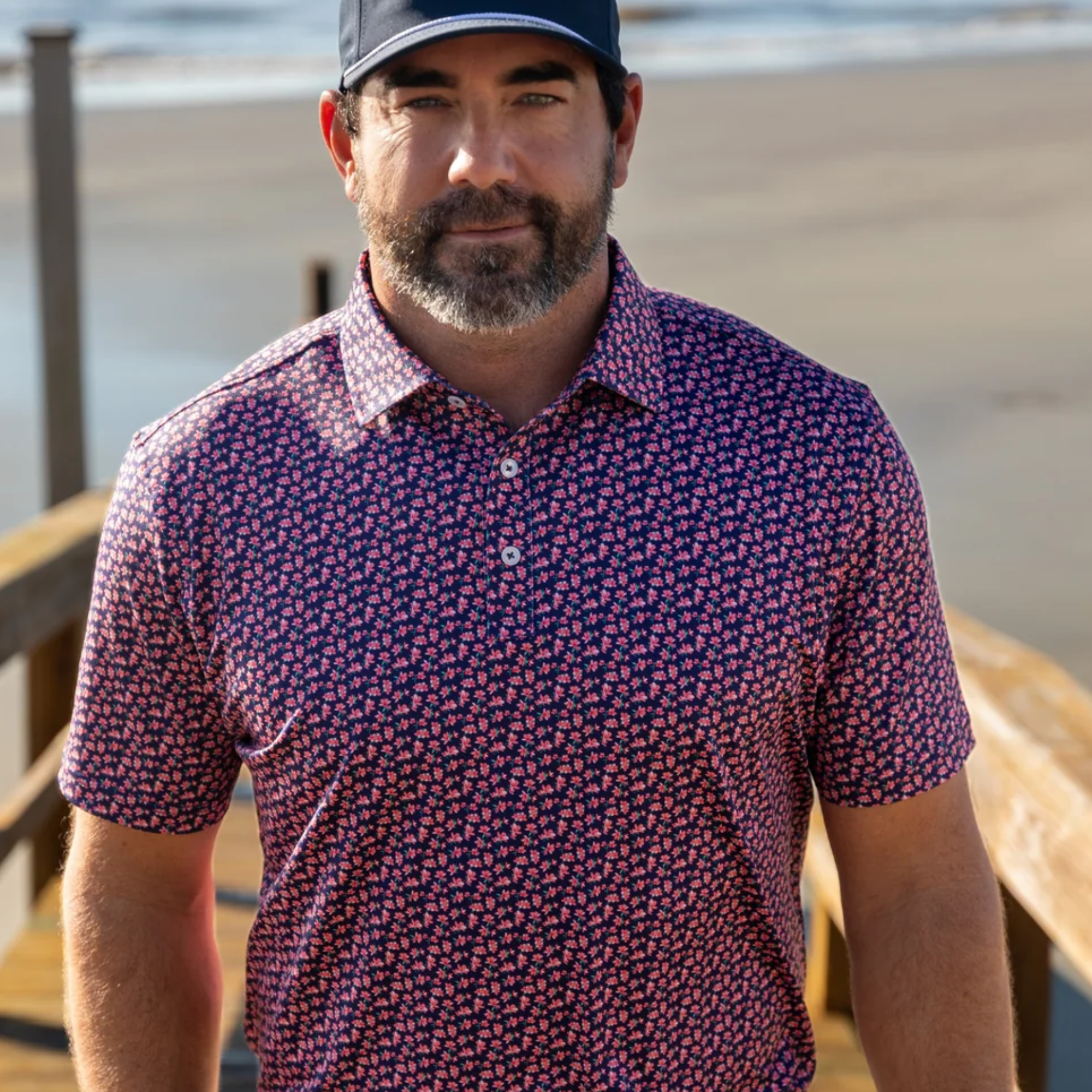 The Roberts Polo- Pink