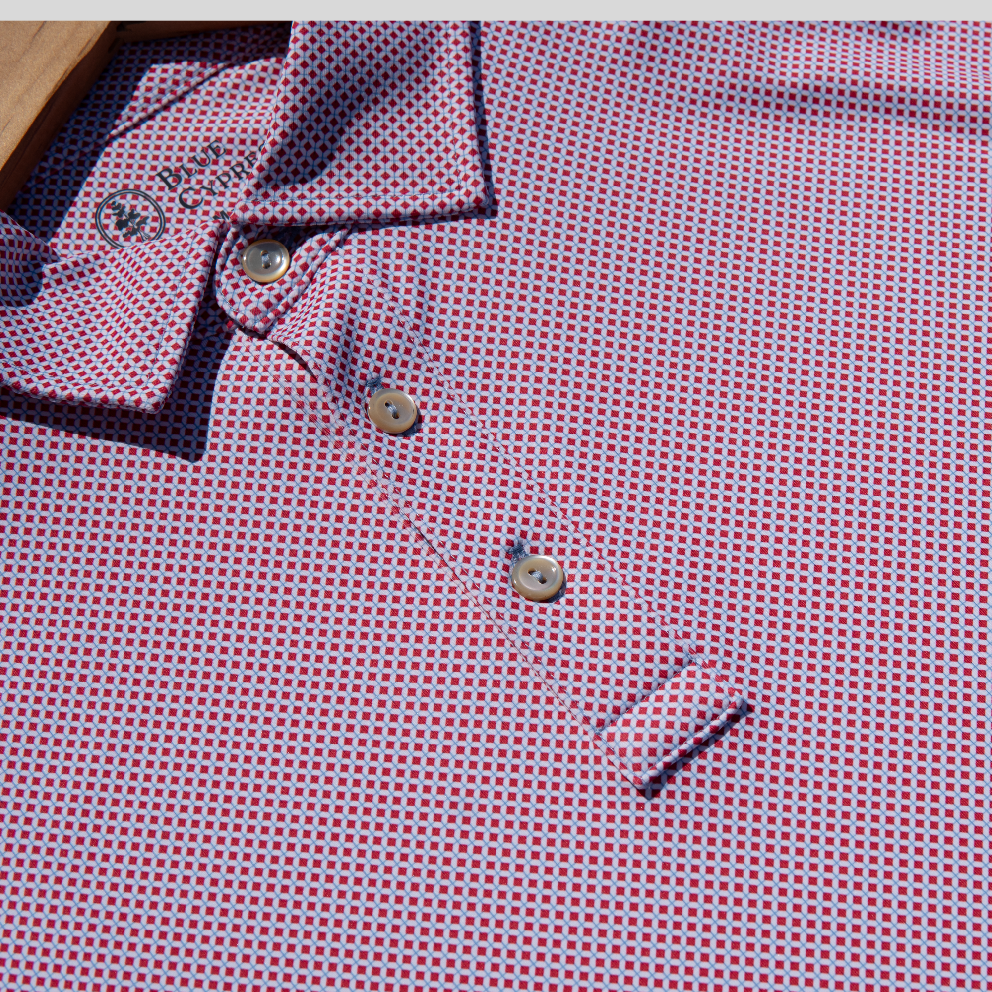 The Cade Polo- Red