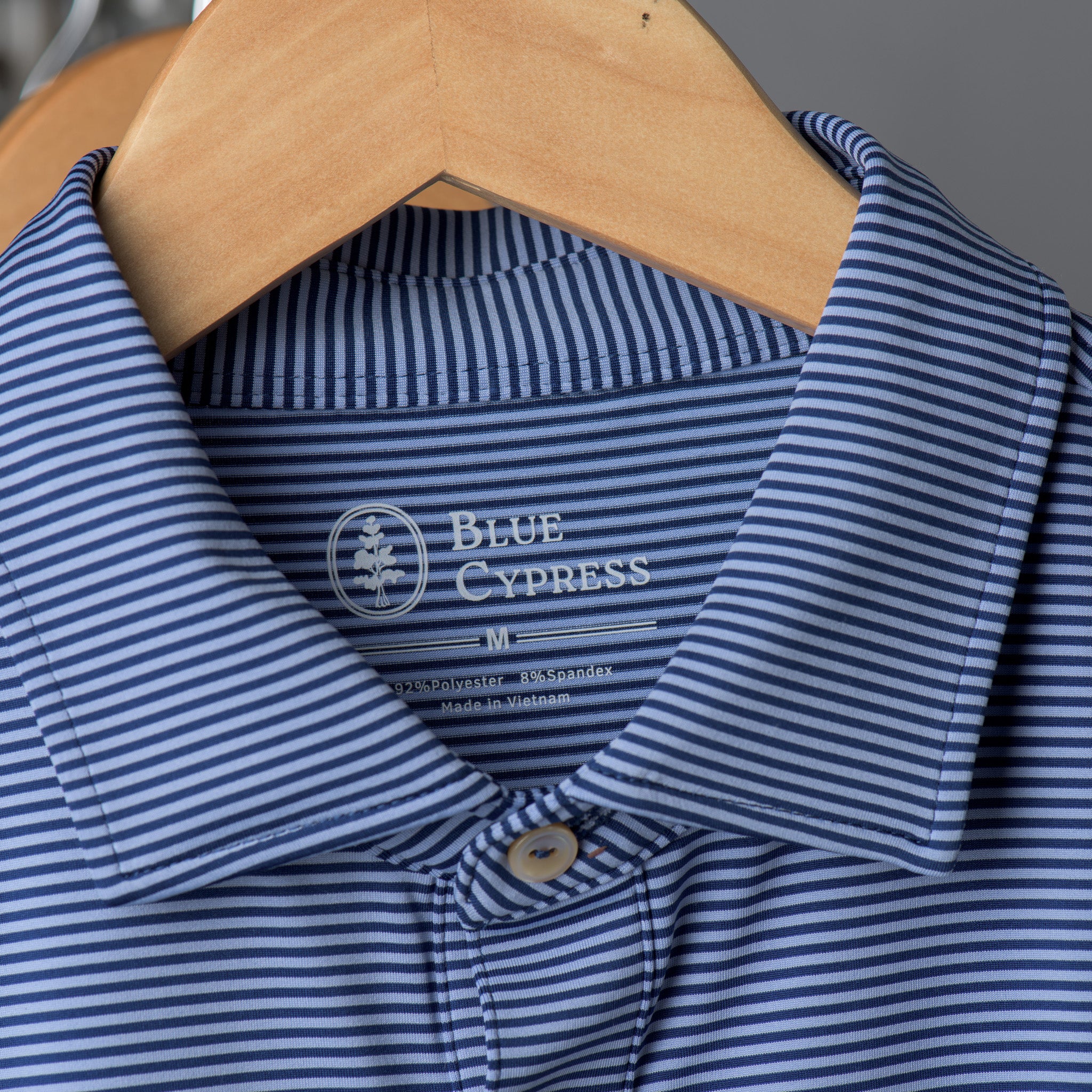 Essential Stripe Sweet Lavender / Blue Depths Polo