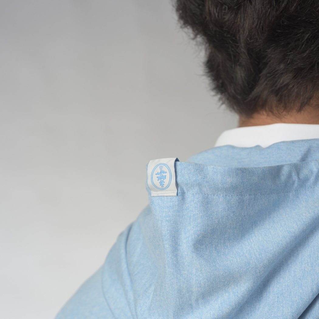 Hutton Hoodie Light Blue
