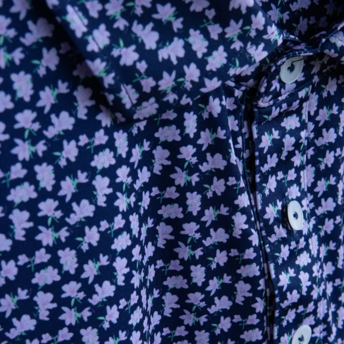 The Roberts Polo- Purple