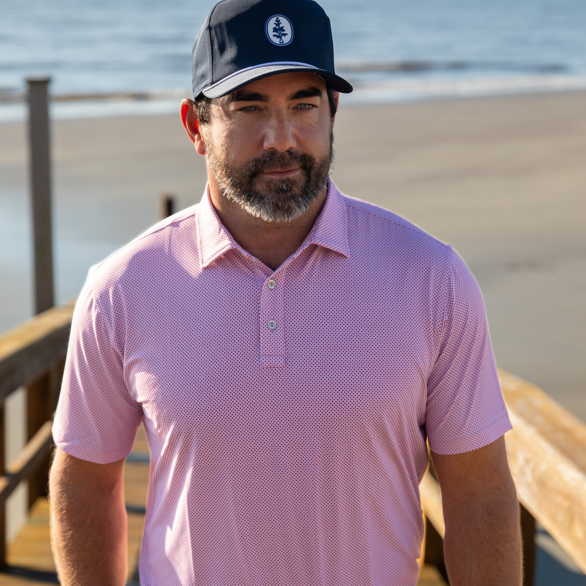The Cade Polo- Red