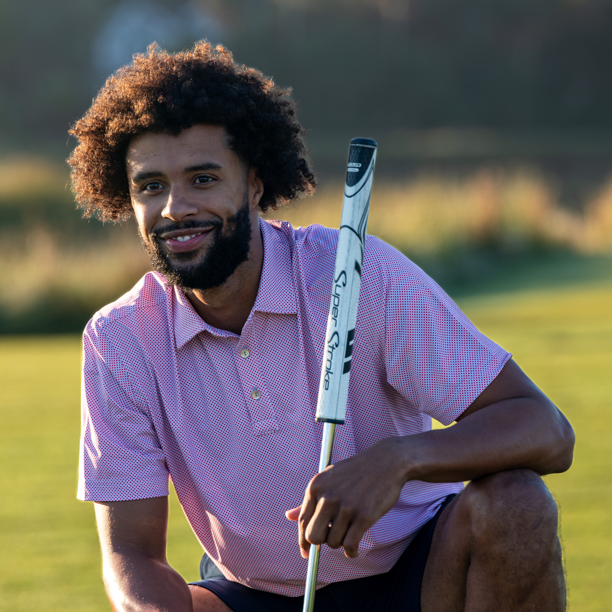 The Cade Polo- Red