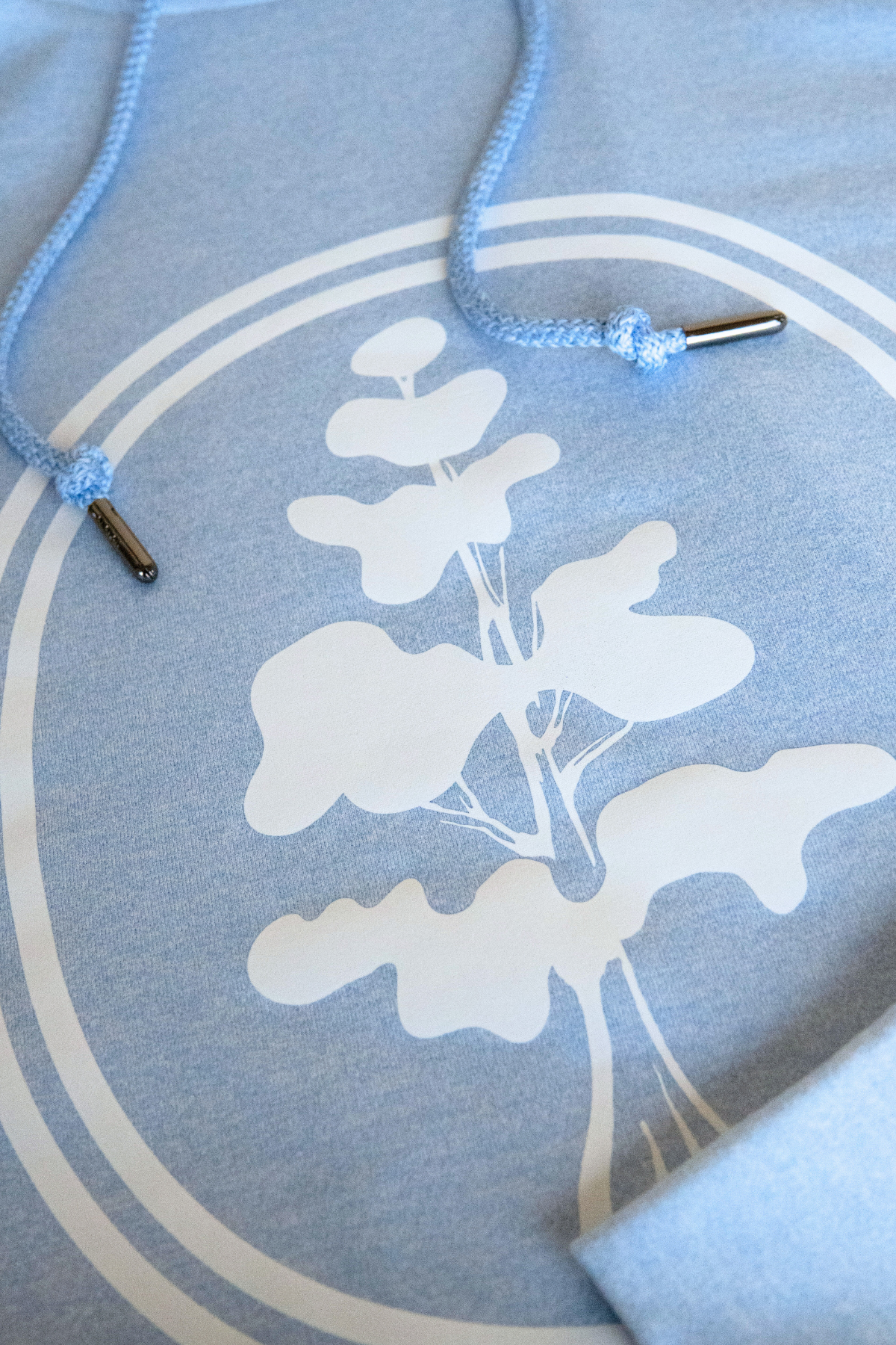 The Signature Hoodie - Lt Blue / White