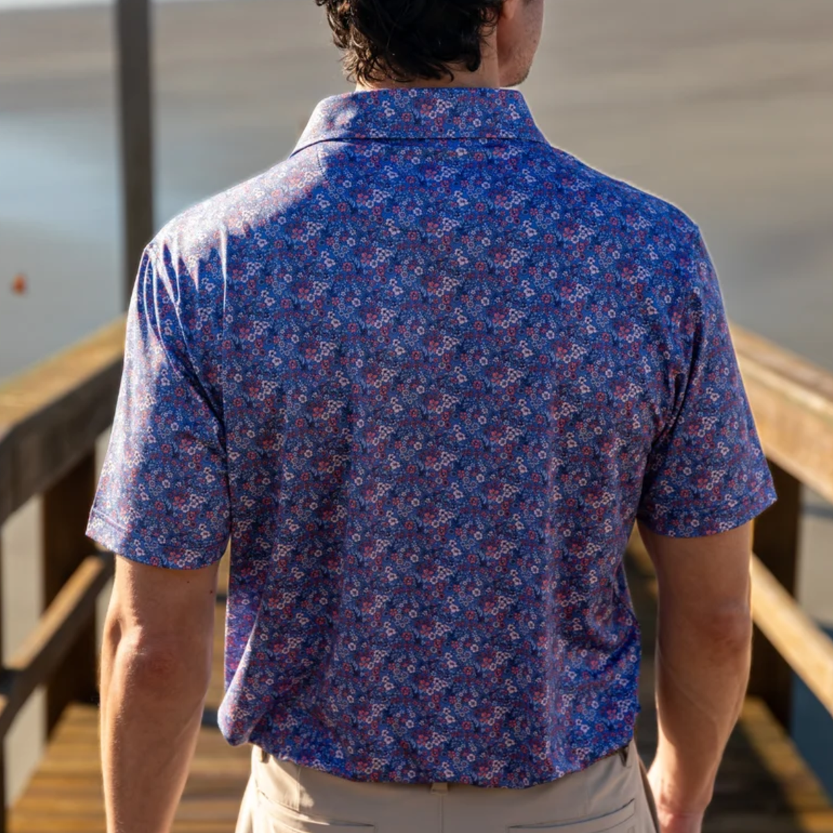 The Calvert Polo- Pink Dogwood