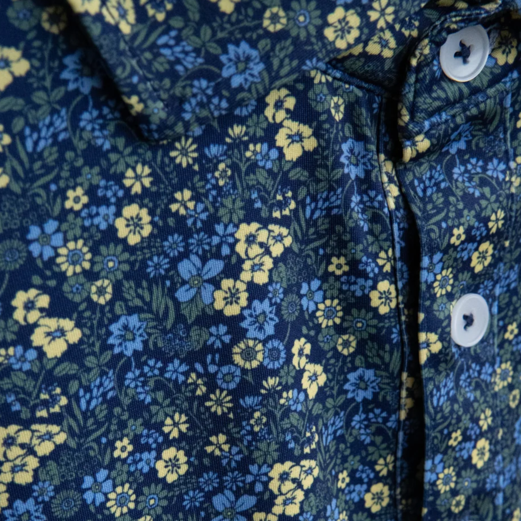 The Calvert Polo- Midnight Marigold