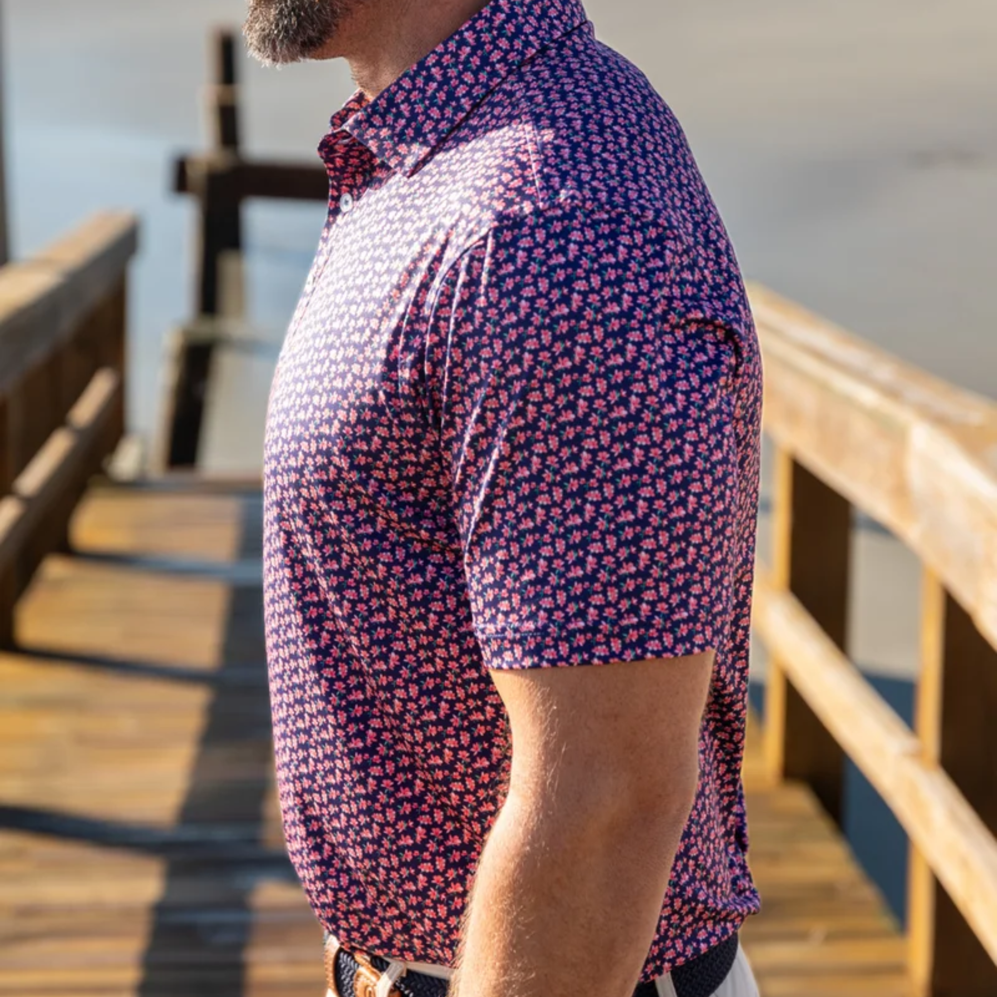 The Roberts Polo- Pink