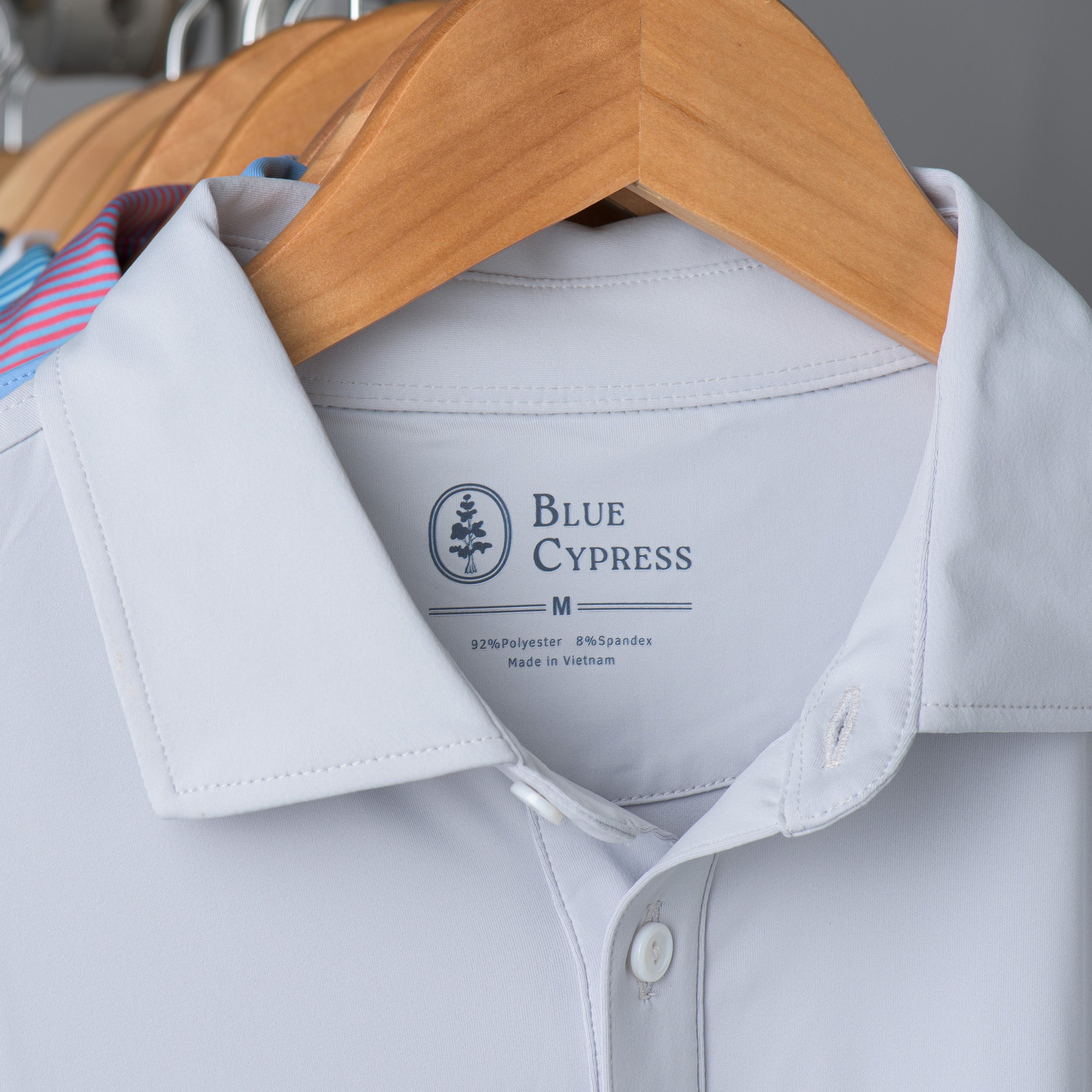Essential Solid Grey Polo