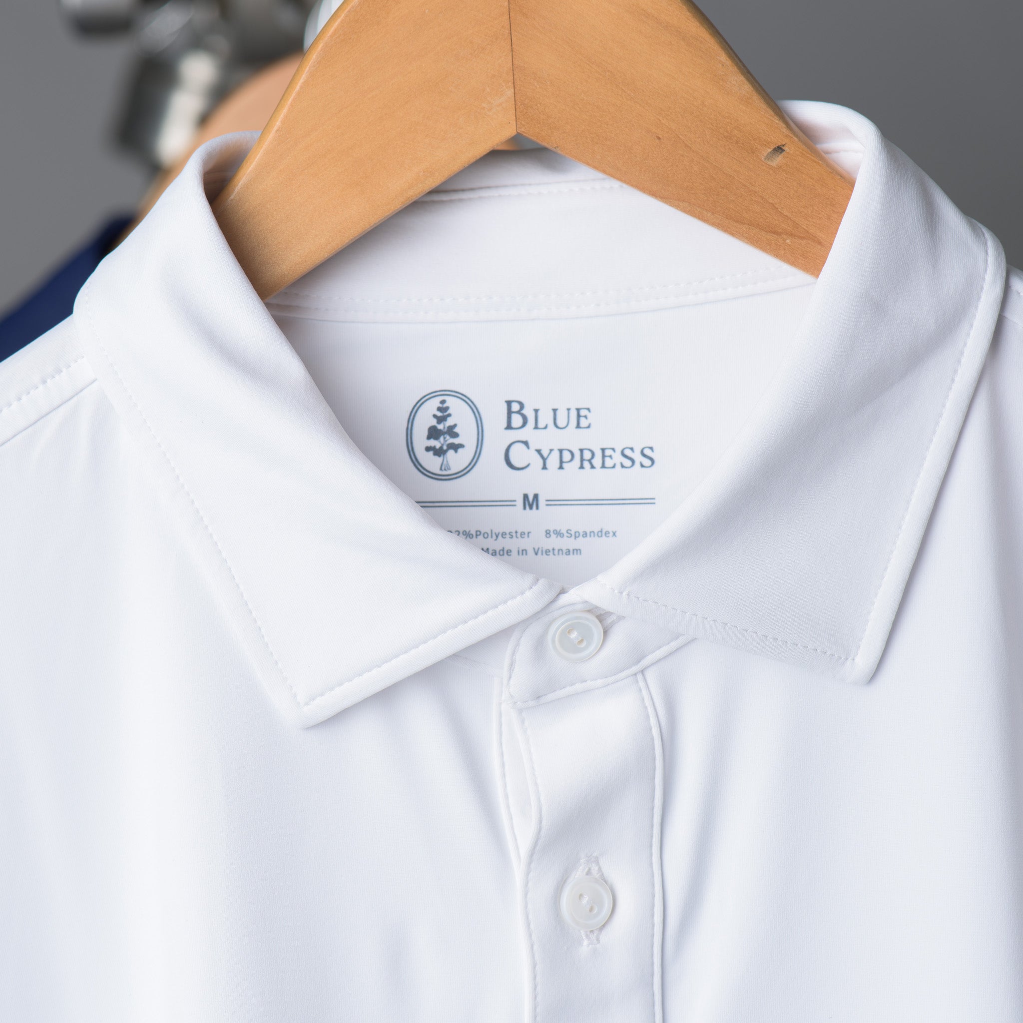 Essential Solid White Polo