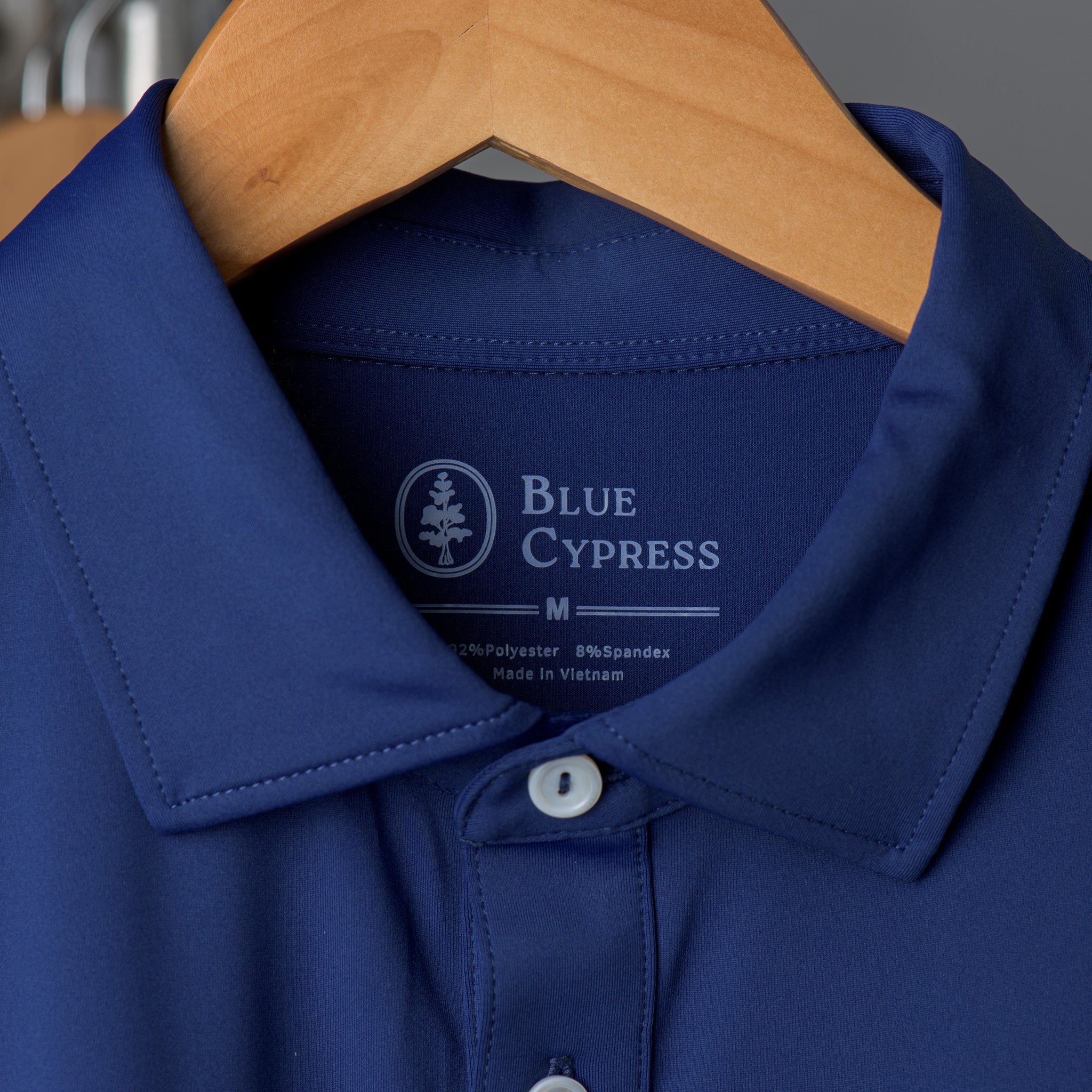 Essential Solid Blue Depths Polo