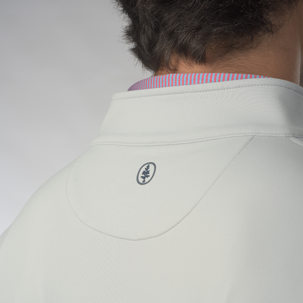 The Isaac Quarter-Zip Gray
