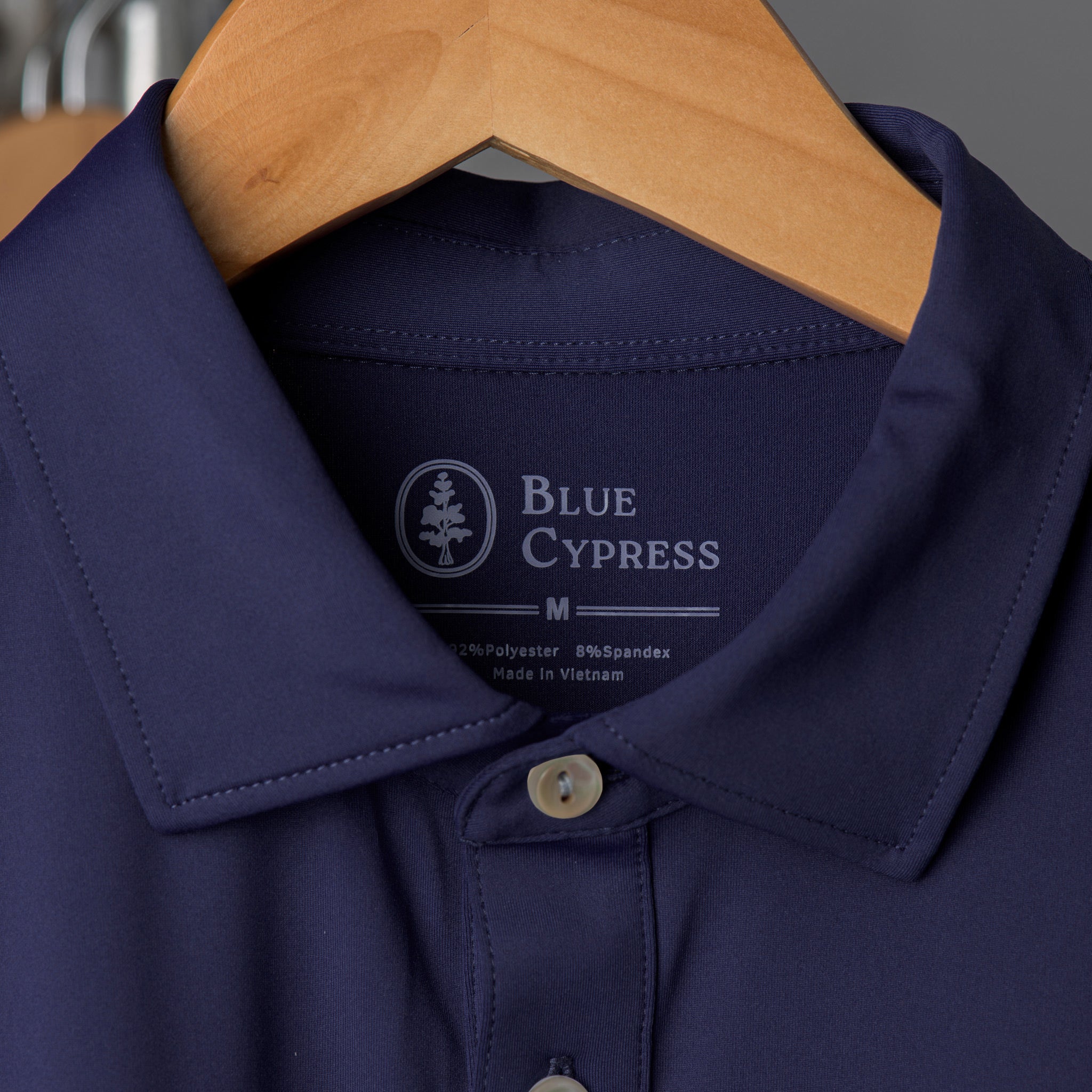 Essential Solid True Navy Polo